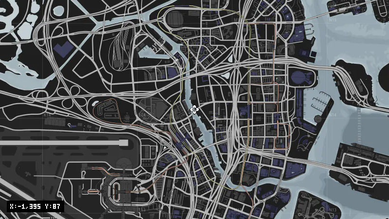 QQHV+89M Miami [X: -1395, Y: 87]
