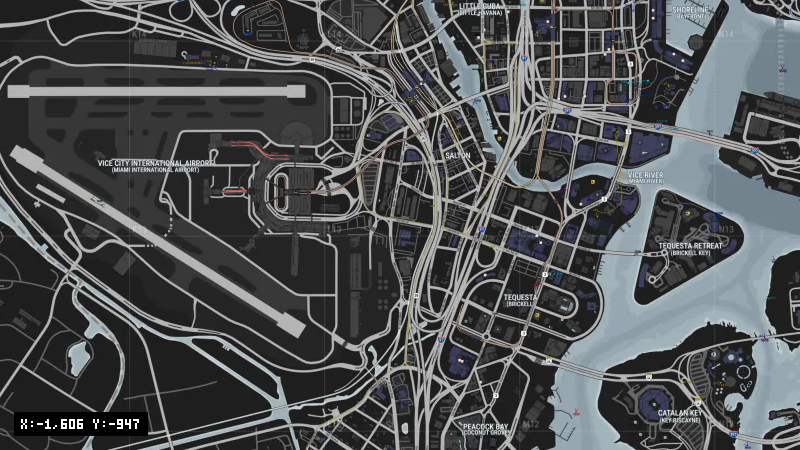 RP3P+FCX Miami Springs [X: -1606, Y: -947]