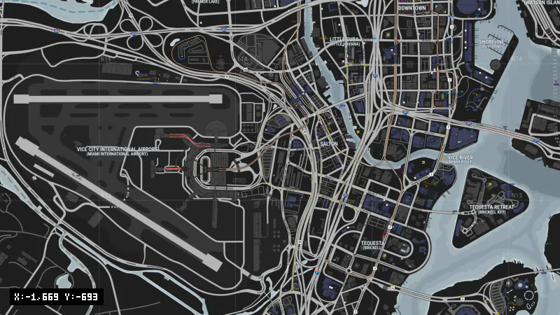 3900 Northwest 21st Street Miami Parking [X: -1669, Y: -693]