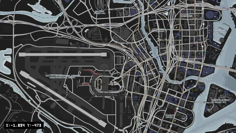 QPRJ+RJR Miami [X: -1894, Y: -473]