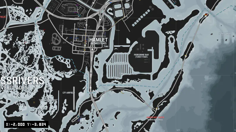 Turkey Point Cooling Basins [X: -2000, Y: -3834]