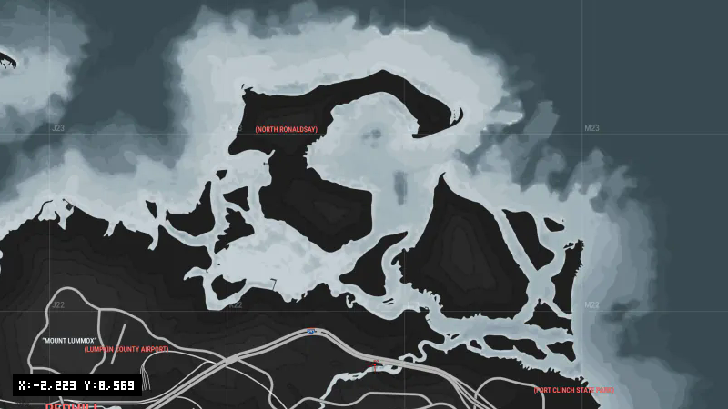 Northern Islands [X: -2223, Y: 8569]