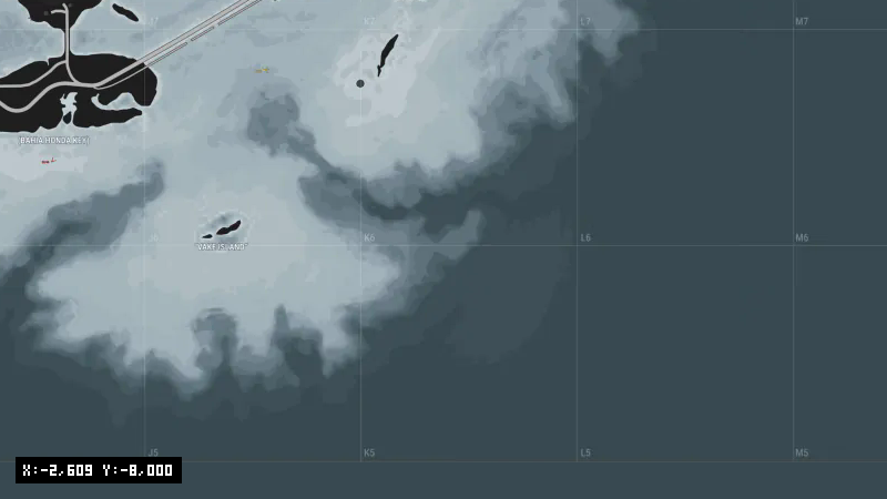 Straits of Florida [X: -2609, Y: -8000]