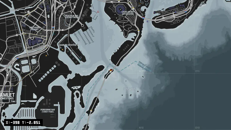 Cape Florida Light [X: -398, Y: -2851]