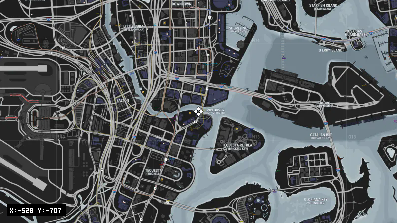 QR95+VWR Miami [X: -528, Y: -707]