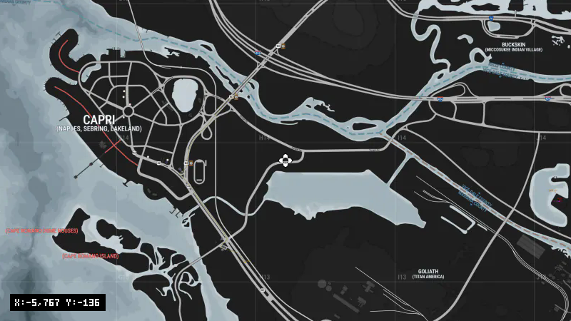 East Capri [X: -5767, Y: -136]