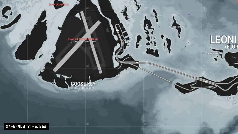 US Navy Pass & ID Office [X: -6403, Y: -6963]
