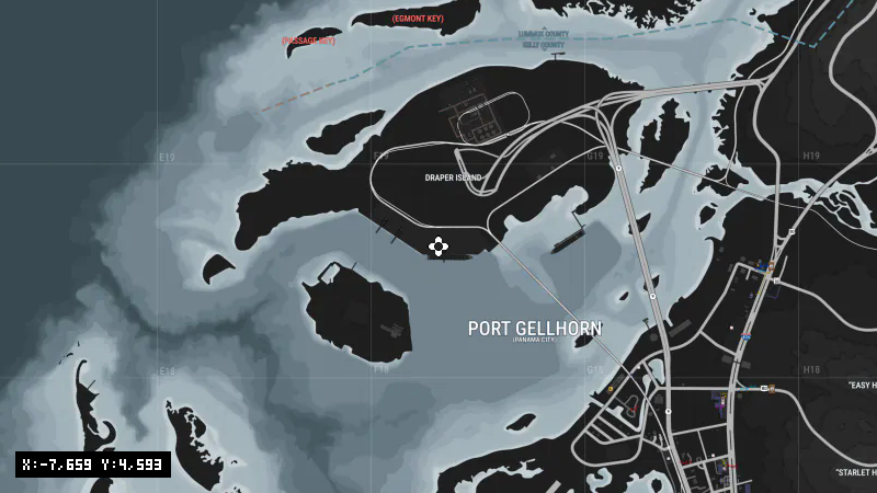 Port of Tampa Container Terminal [X: -7659, Y: 4593]