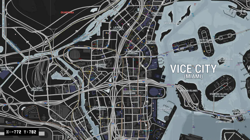City of Miami Police Department [X: -772, Y: 782]