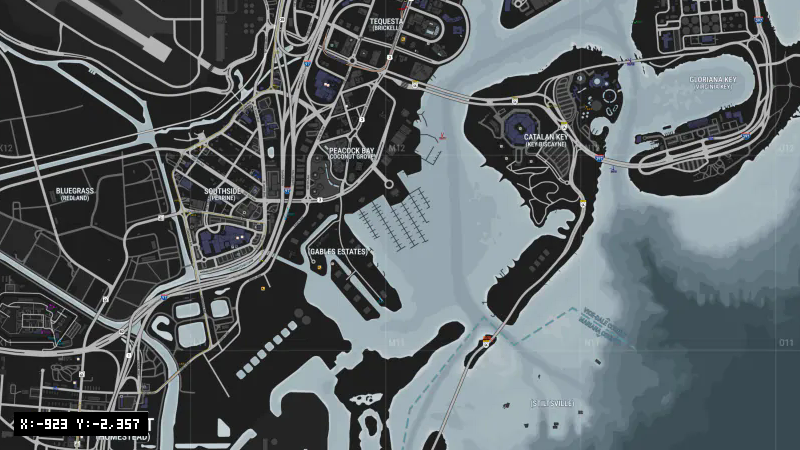 Dinner Key Marina [X: -923, Y: -2357]