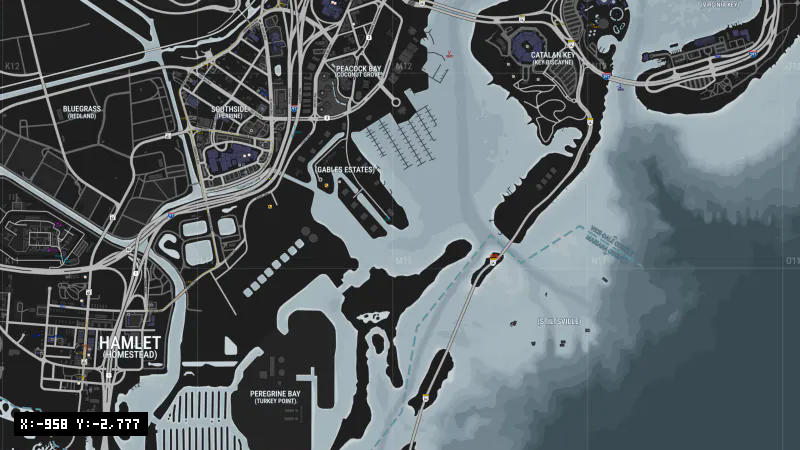 1 Arvida Pkwy [X: -958, Y: -2777]