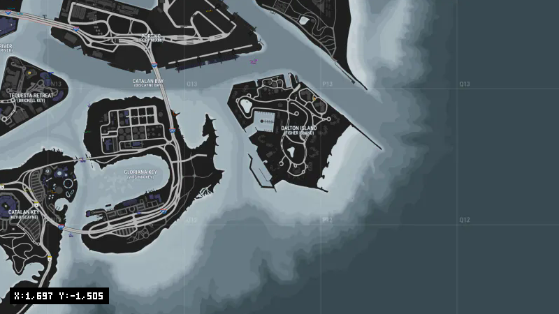 QV45+XW6 Fisher Island [X: 1697, Y: -1505]