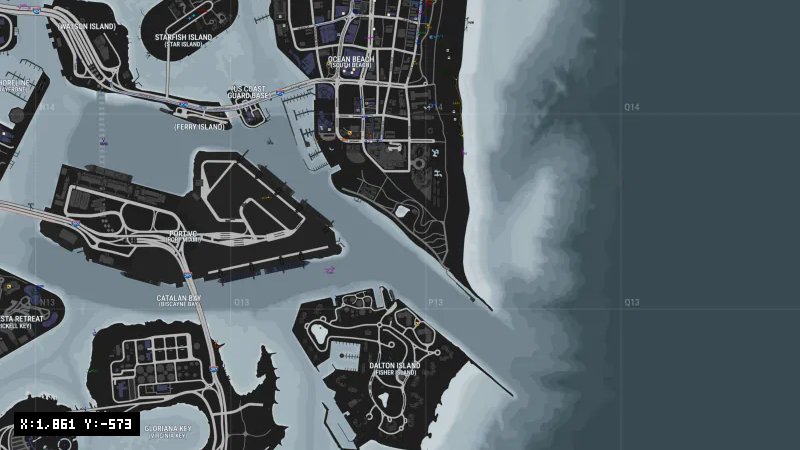 Ocean Beach South [X: 1861, Y: -573]