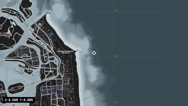 RW65+FMG Miami Beach [X: 2559, Y: 2095]